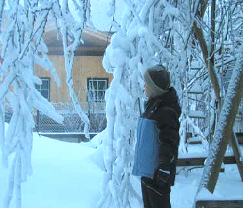 Winterzauber mit Schnee von Freizeitanlagen Home Snow Reiter