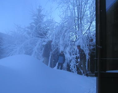 Weinachtsstimmung mit Schnee von Freizeitanlagen Home Snow Reiter